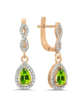 Dazzlingrock Collection Ladies Cross Dangle 14K Gold